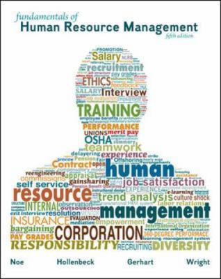 Fundamentals of Human Resource Management 0078112613 Book Cover