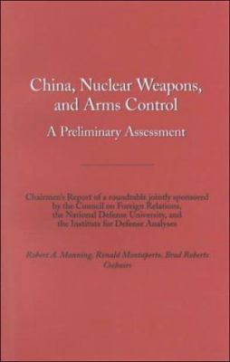 China, Nuclear Weapons, and Arms Control: A Cou... 0876092725 Book Cover