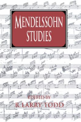 Mendelssohn Studies 0521028892 Book Cover