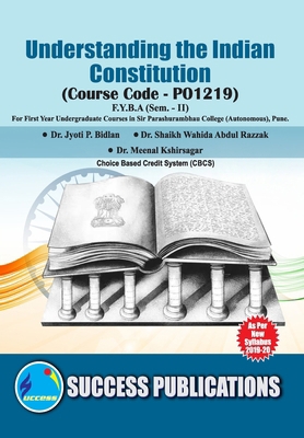 Understanding the Indian Constitution (POLITICS... 9393220816 Book Cover
