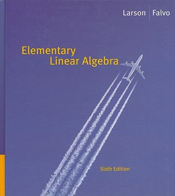 Elementary Linear Algebra 0618783768 Book Cover