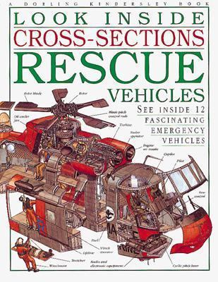 Rescue Vehicles (Look Inside Cross-Sections) 1564588793 Book Cover