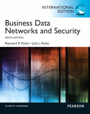 Business Data Networks and Security 0133080455 Book Cover