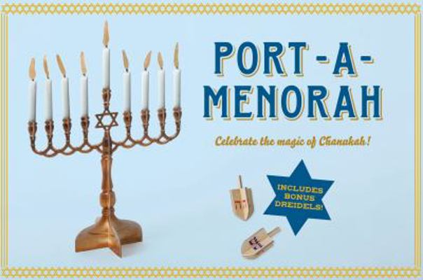 Hardcover Port-A-Menorah Book