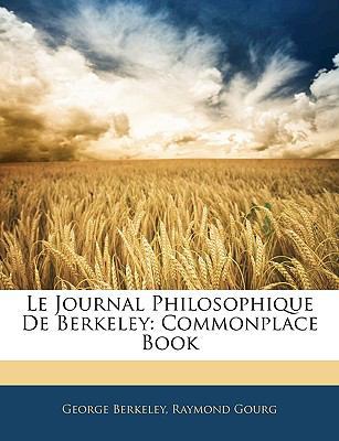 Le Journal Philosophique de Berkeley: Commonpla... [French] 1144175372 Book Cover