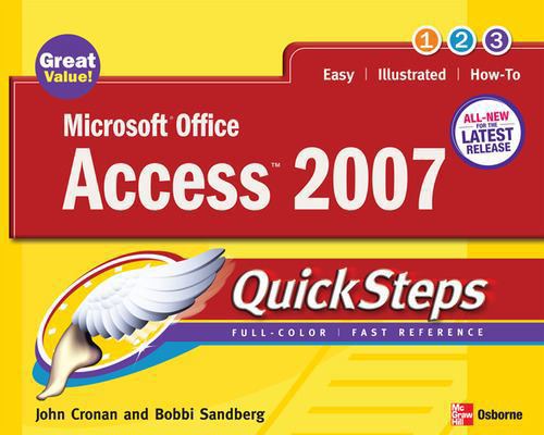 Microsoft Office Access 2007 Quicksteps 0072263717 Book Cover