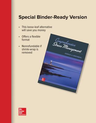 Loose Leaf for Comprehensive Stress Management 1259848280 Book Cover
