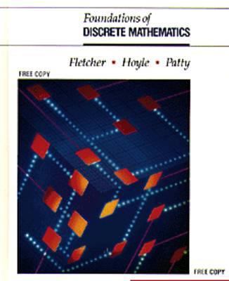 Foundations of Discrete Mathematics 0534923739 Book Cover