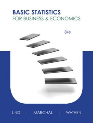 Basic Statistics for Business and Economics 0073521477 Book Cover