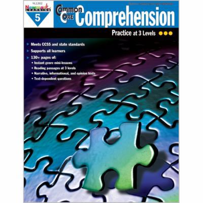 Common Core Comprehension Grade 5 B00QFWYW4C Book Cover