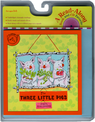 The Three Little Pigs Book & CD [With CD (Audio)] 0618732772 Book Cover