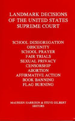 Landmark Decisions of the United States Supreme... 0962801410 Book Cover