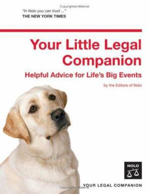 Your Little Legal Companion: Helpful Advice for... 1413305423 Book Cover