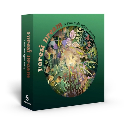 Forest Dream: A Flow State Circular Jigsaw Puzzle 1837760047 Book Cover