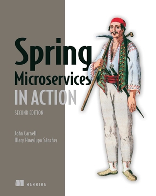 Spring Microservices in Action 1617296953 Book Cover