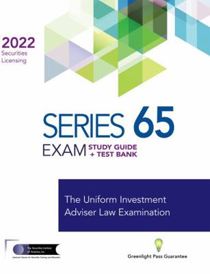 Series 65 Exam Study Guide 2022 + Test Bank 1937841561 Book Cover