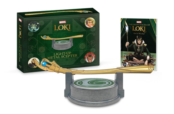 Marvel: Loki Light-Up Metal Scepter 0762485450 Book Cover