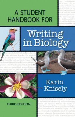 A Student Handbook for Writing in Biology 1429234911 Book Cover