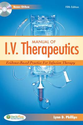 Manual of I.V. Therapeutics: Evidence-Based Pra... 0803621841 Book Cover