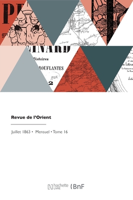 Revue de l'Orient [French] 2329702612 Book Cover