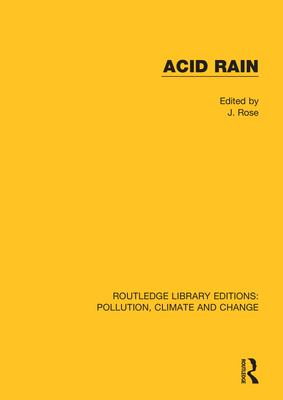 Acid Rain 0367364816 Book Cover