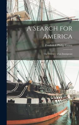 A Search for America: the Odyssey of an Immigrant 1013587618 Book Cover