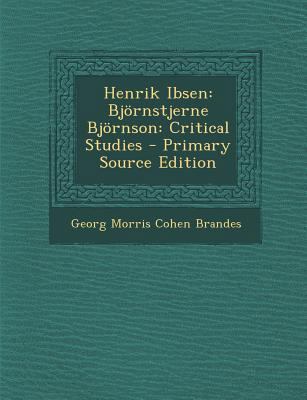 Henrik Ibsen: Bjornstjerne Bjornson: Critical S... [German] 1294028227 Book Cover