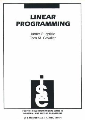 Linear Programming 0131837575 Book Cover