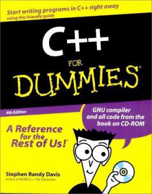 C++ for Dummies [With CDROM] 076450746X Book Cover