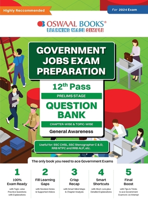 Oswaal Government Exams Question Bank 12th Pass... 935958892X Book Cover