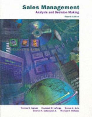 Sales Management 0030266998 Book Cover