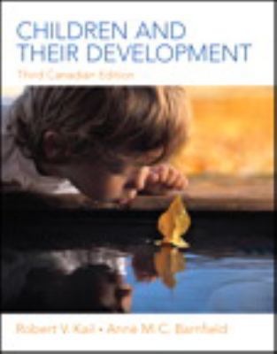 Children and Their Development, Third Canadian ... 0205927890 Book Cover