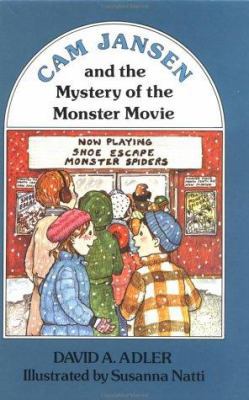 CAM Jansen: The Mystery of the Monster Movie #8 0670200352 Book Cover