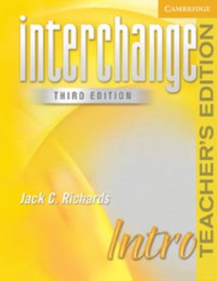 Interchange Intro Teacher's Edition 0521601584 Book Cover