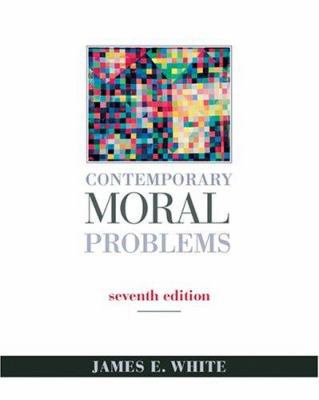 Contemporary Moral Problems (with InfoTrac) 0534585361 Book Cover