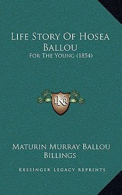 Life Story Of Hosea Ballou: For The Young (1854) 1165529963 Book Cover