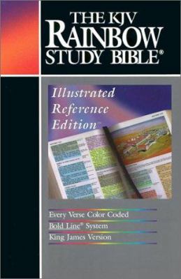 Rainbow Study Bible-KJV-Illustrated 1581700261 Book Cover