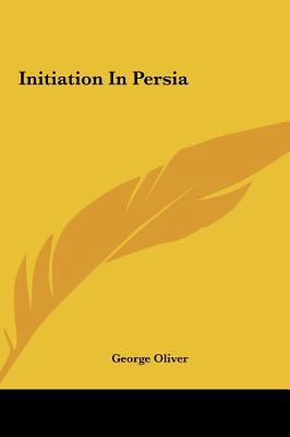 Initiation In Persia 1161535306 Book Cover