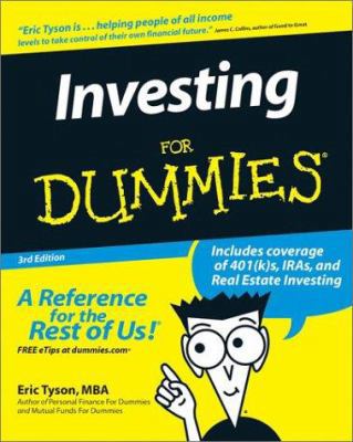 Investing for Dummies 0764524313 Book Cover