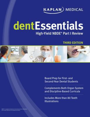 dentEssentials: High-Yield NBDE Part I Review 1607144751 Book Cover