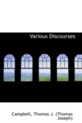 Various Discourses 1113224339 Book Cover