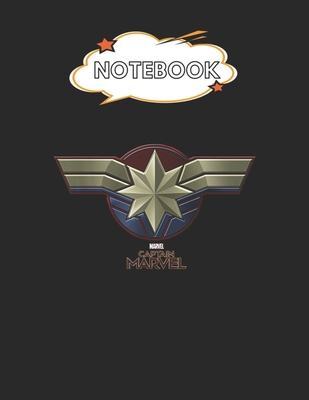 Notebook: Marvel Captain Marvel Movie Chest Sym... 1651225001 Book Cover