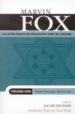 Collected Essays on Philosophy and on Judaism: ... 0761825290 Book Cover