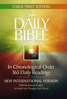 Daily Bible-NIV-Large Print [Large Print] 0736920013 Book Cover