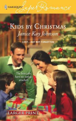 Kids by Christmas [Large Print] 0373781288 Book Cover