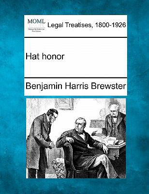 Hat Honor 124014749X Book Cover