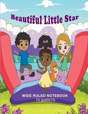 Beautiful Little Star Ruled Notebook 1951792009 Book Cover