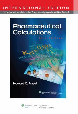 Pharmaceutical Calculations 1451186800 Book Cover