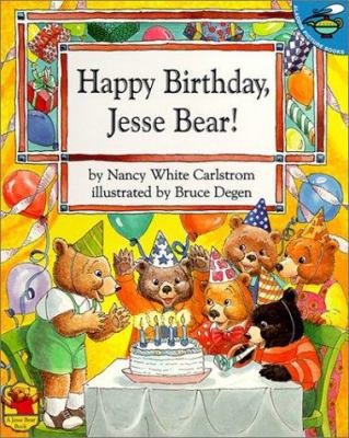 Happy Birthday Jesse Bear -Lib 0613285158 Book Cover