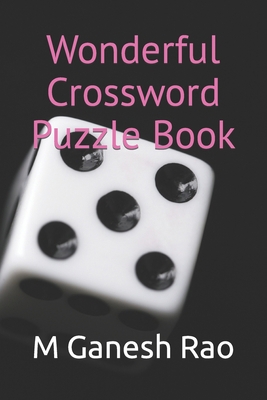 Wonderful Crossword Puzzle Book B0BHDPXD9Y Book Cover